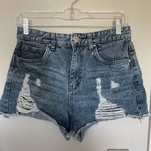 Charlotte Russe Jean Shorts